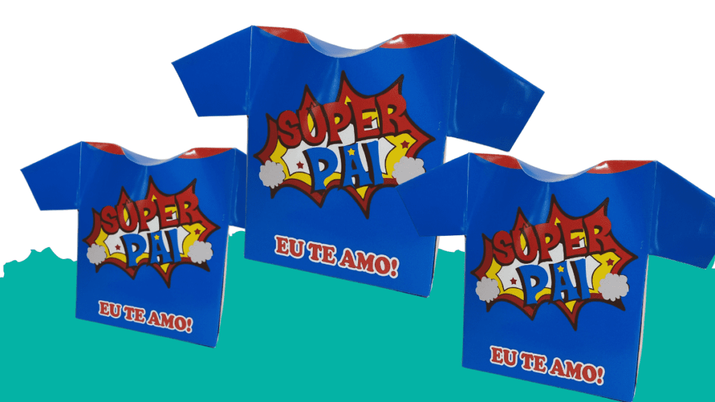 Father's Day Gifts: 6 Simple and Heartfelt Ideas to Download 2 Father's Day Gifts: Downloadable Blue Personalized Shirt Box