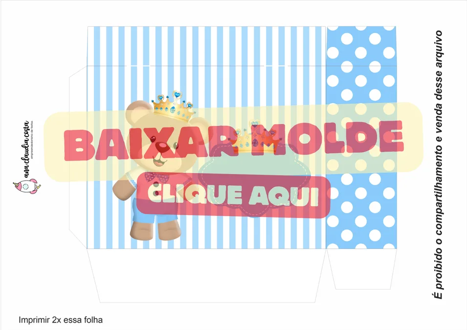 Sacolinha Personalizada de Aniversário: como fazer de forma econômica 8 molde para baixar sacolinha personalizada para festa infantil