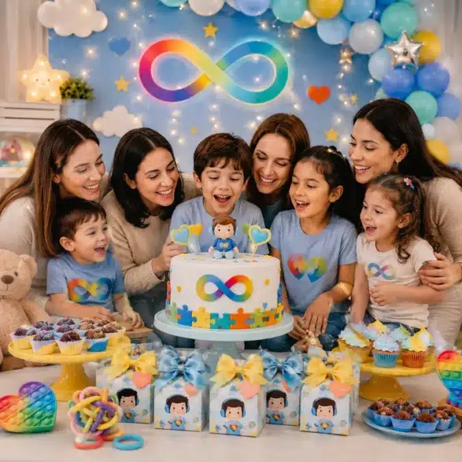 Aniversário Crianças Atípicas dicas de uma mae real