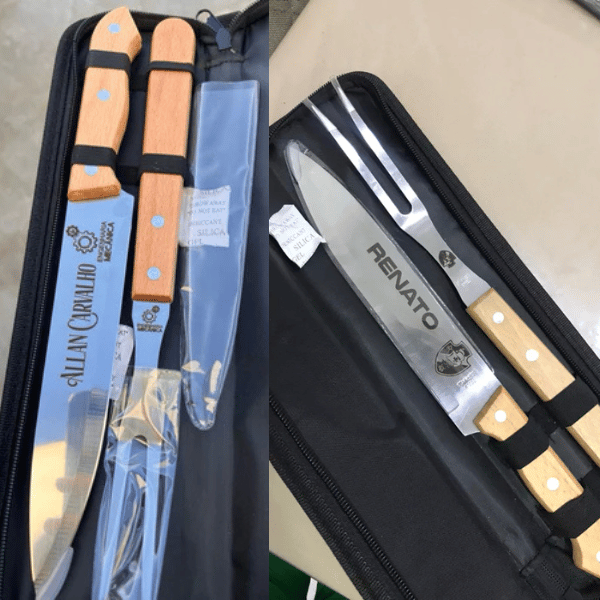 kit churrasco brinde personalizado