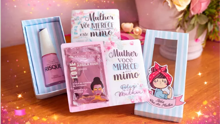 7 Lembrancinhas para Dia da Mulher com Preços Acessíveis