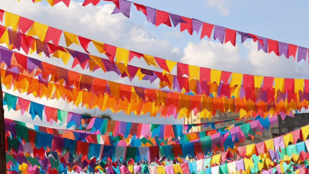 Banderas de colores