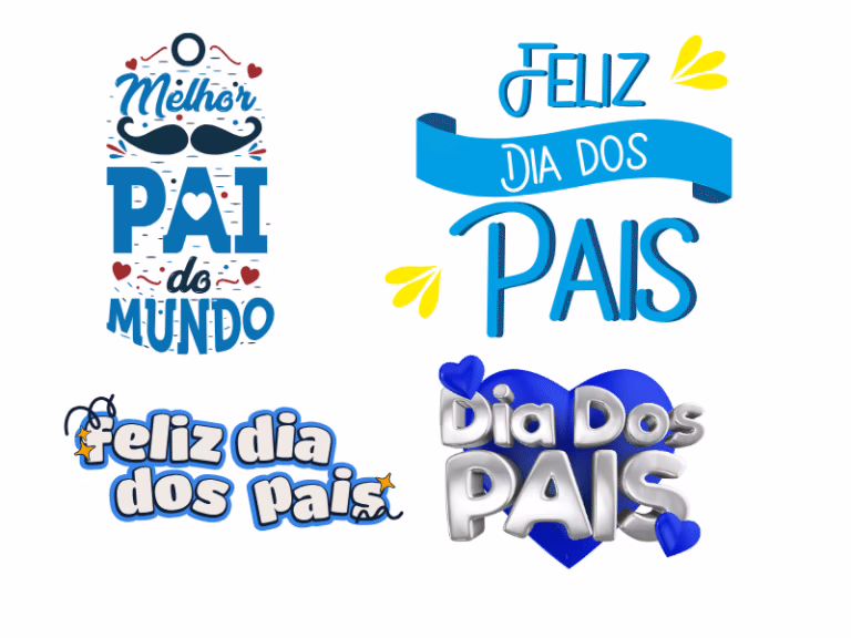 Imágenes PNG para tarjetas y regalos del Día del Padre 4 frase para el Día del Padre