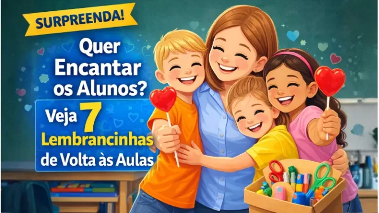 Essas 7 Lembrancinhas de Volta às Aulas Vão Surpreender Seus Alunos