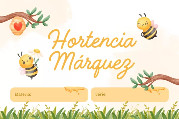Etiquetas Escolares para Imprimir: 10 Modelos Criativos! 6 etiquetas escolares gratis