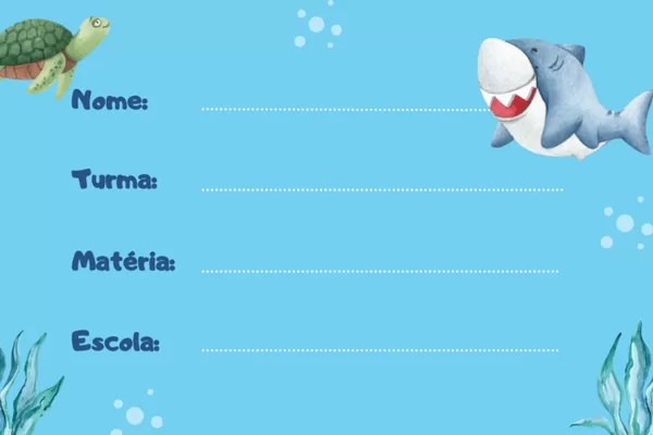 Etiquetas Escolares para Imprimir: 10 Modelos Criativos! 10 etiquetas escolares tendencia
