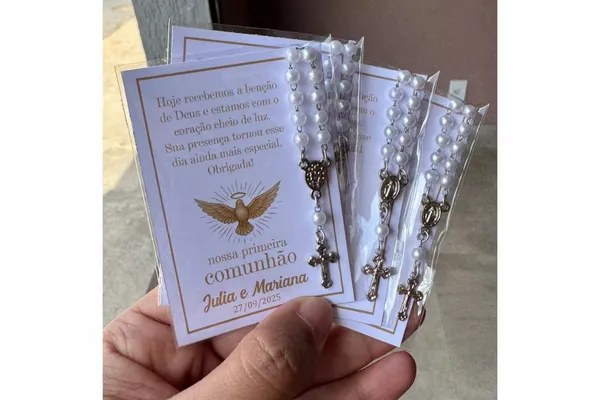 First communion souvenir: 8 delicate inspirations! 3 Mini terco for First Communion