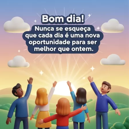 25 Mensagens de Bom Dia para WhatsApp 13 Bom dia para uma manhã feliz