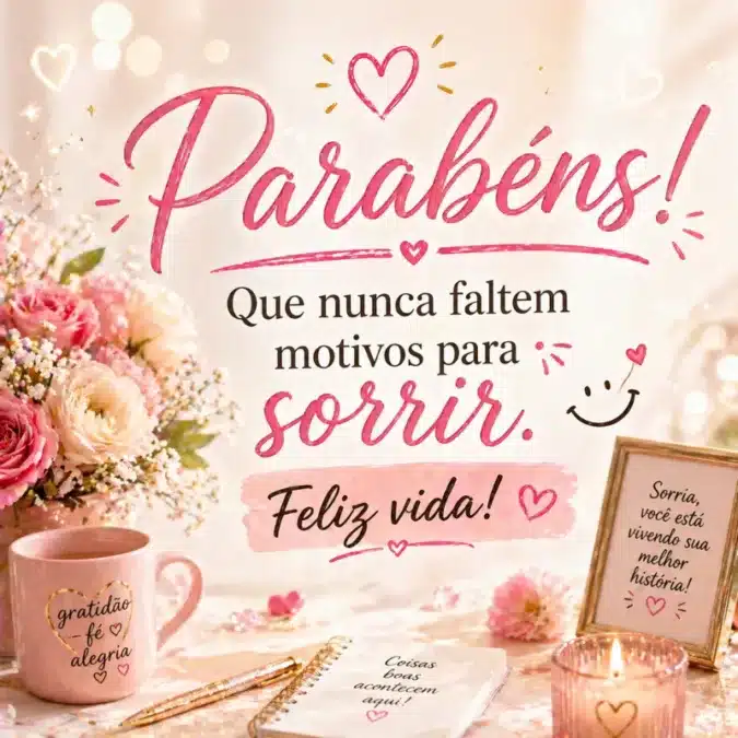 Imagem de feliz aniversário para WhatsApp: 10 opções lindas para baixar! 3 Imagem de feliz aniversário para WhatsApp curtas e emocionantes