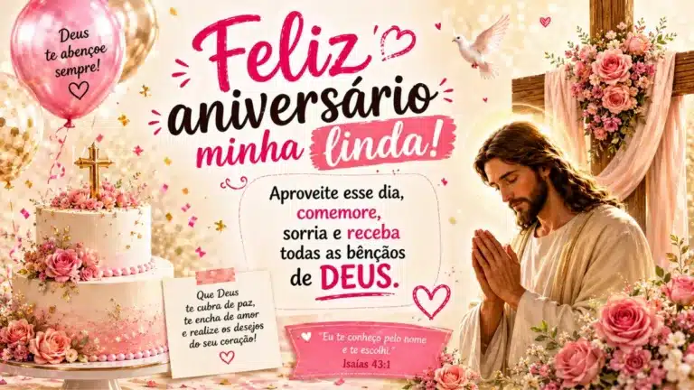Imagem de feliz aniversário para WhatsApp: 10 opções lindas para baixar!