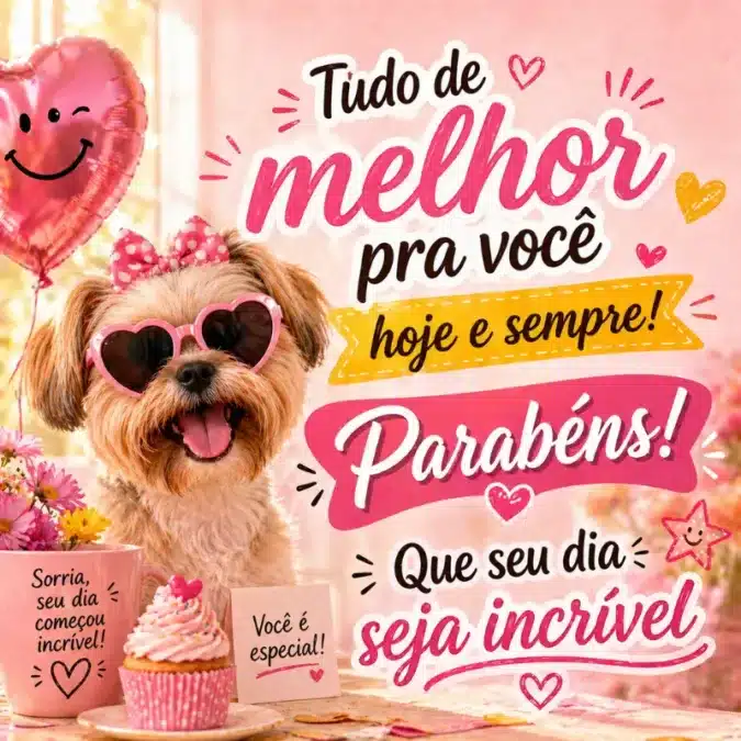 30 mensagens de aniversário para amiga no WhatsApp para emocionar 4 Mensagens de aniversário para amiga