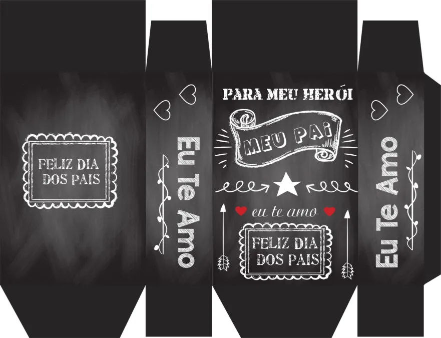 Father's Day Gifts: 6 Simple and Heartfelt Ideas to Download 13 Father's Day milk chalkboard box