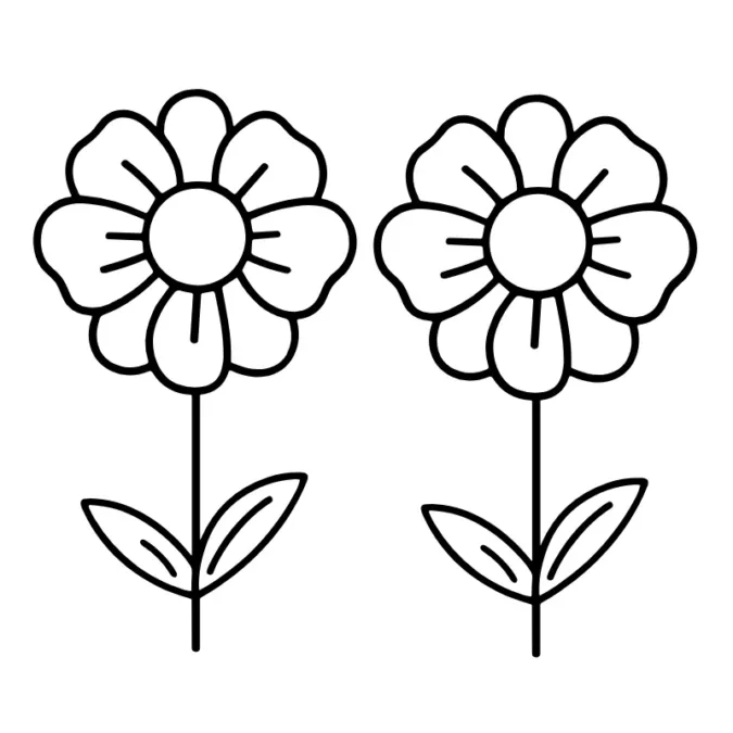 100 Moldes de Flores para Pintura em Tecido: Riscos Prontos para Imprimir e Guia Completo 6 moldes de flores simples para iniciantes na pintura em tecido