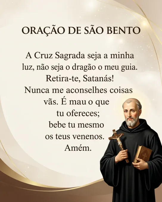 Poderosa oração de São Bento