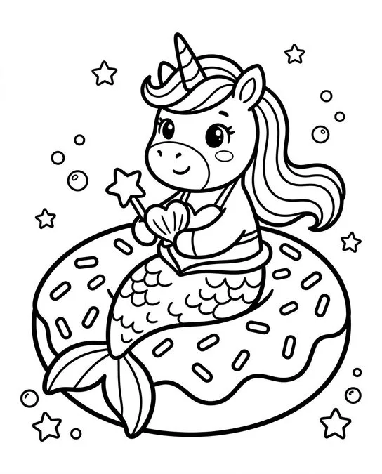 60 Desenhos para Colorir: Modelos Lindos para Imprimir, Pintar e Desenhar 5 unicornio desenho imprimir
